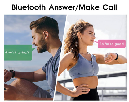 Reloj inteligente para hombres y mujeres,
